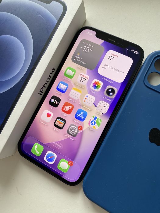 iPhone 12 128gb 75% Полный комплект