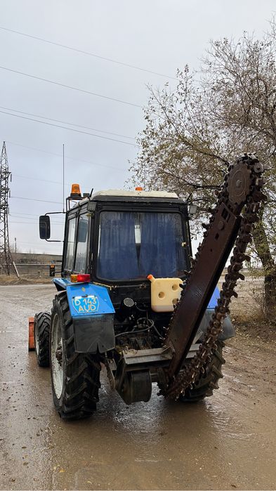 Траншеекопатель (БАРА) МТЗ. Погрузчик-Экскаватор HIDROMEK