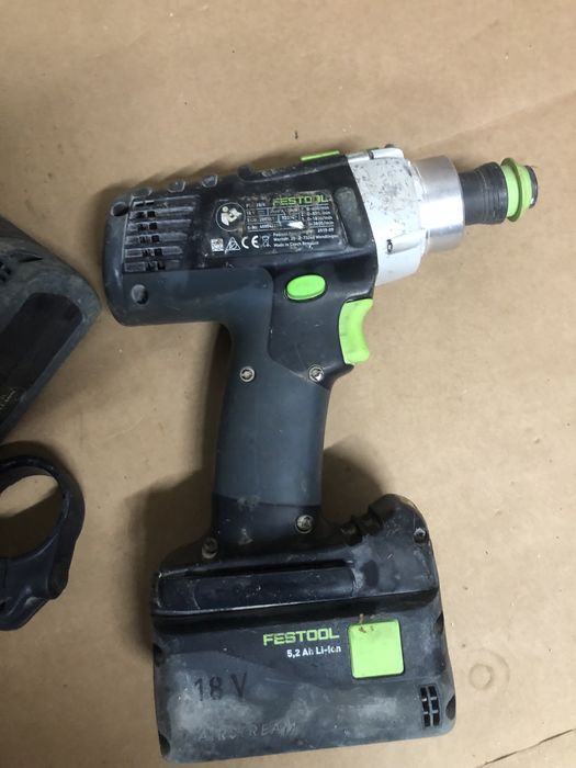 Festool pdc 18/4 masina de gaurit cu percutie la set