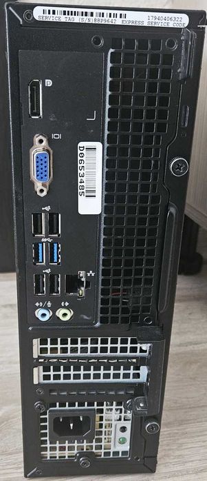 Monitor 24" U2414 DELL + Sistem PC Office Optiplex 3020 i5 16Gb 240SSD