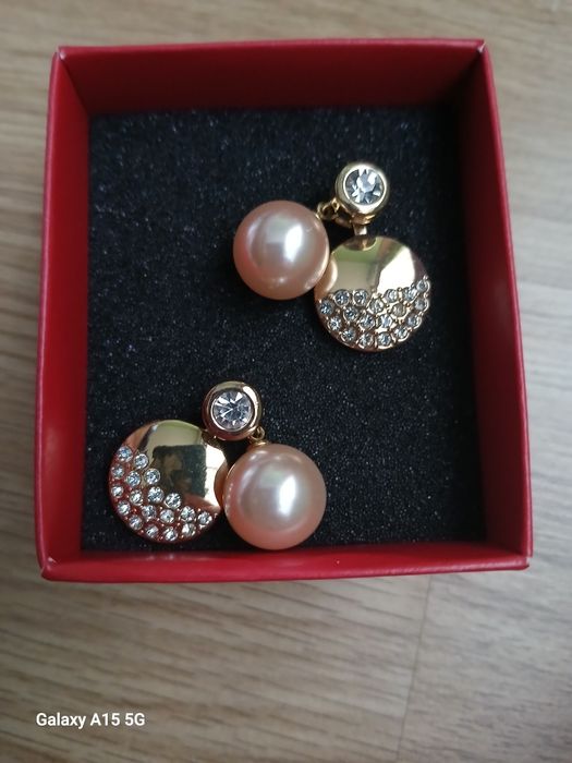 Дамски обеци 2 в 1