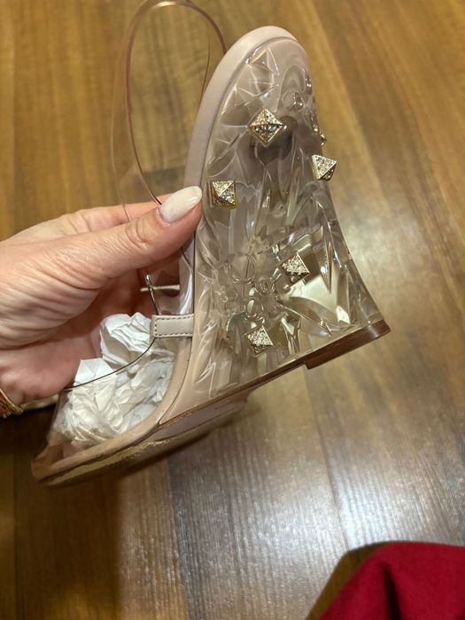 Sandale noi, Valentino Garavani, originale