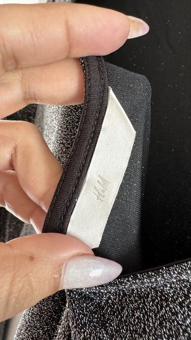 Платье серое H&M