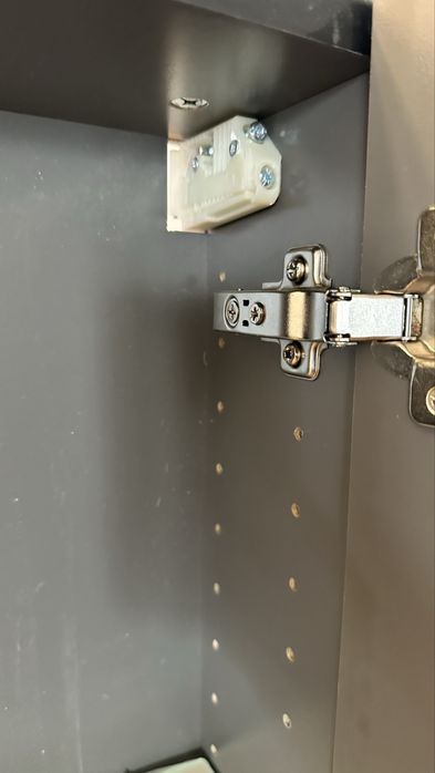 Dulap negru pentru baie 90x40x15 NOU cu folie