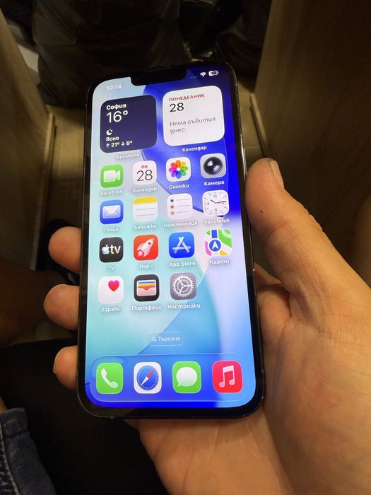 iPhone 13 Pro 128gb - с нова батерия, отличен