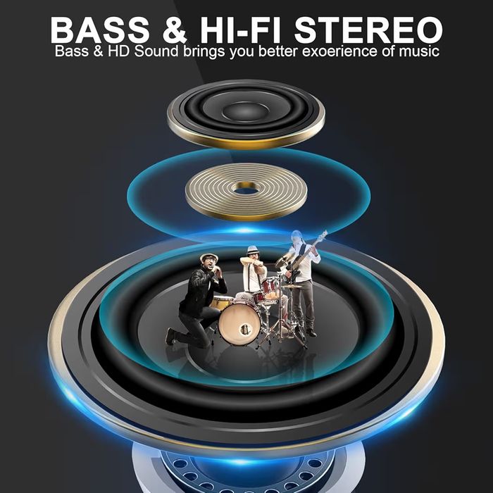 Căști wireless yobola, Graphite