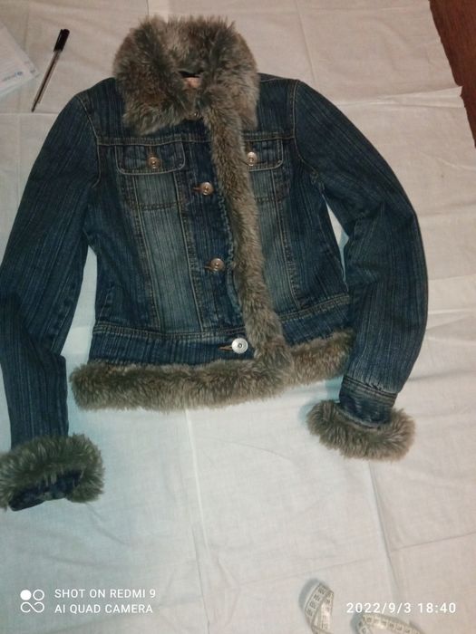 Женская джинсовая куртка+