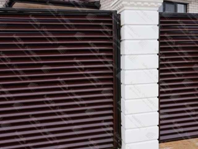 Забор жалюзи от производителя