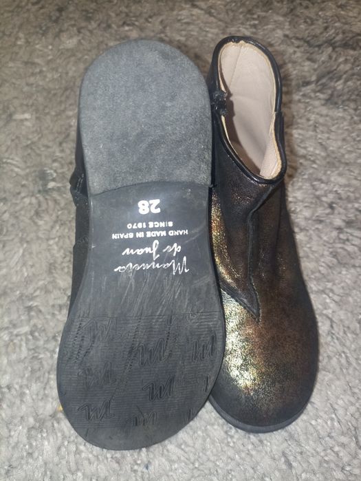 Детски испански боти ръчна изработка Manela the juan