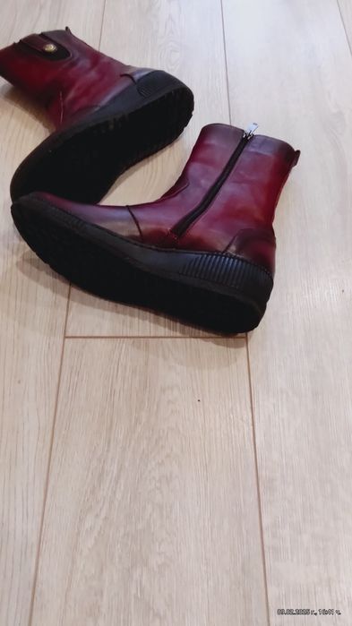 Дамски бутуши естествена кожа 38номер