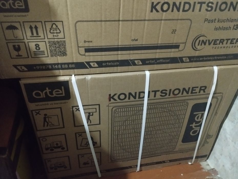 Assalom alekum Konditsioner Sotiladi Inverter Artel