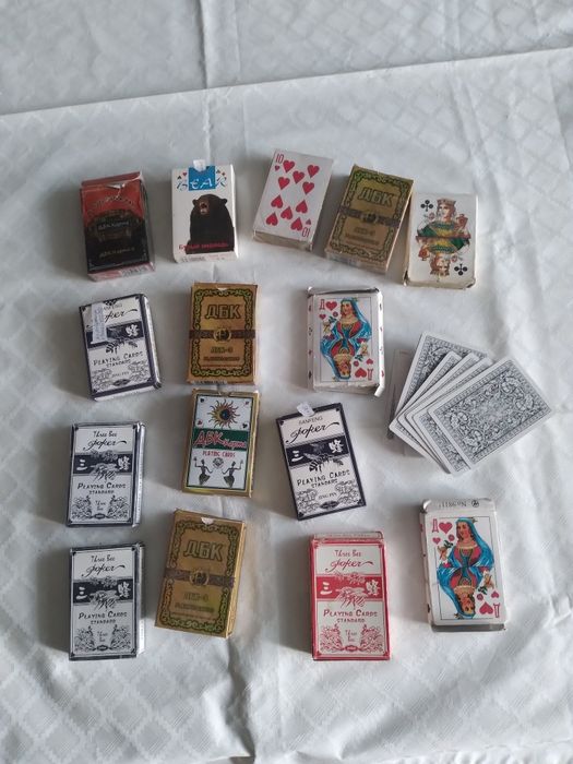 Карты игральные 36шт и 52шт