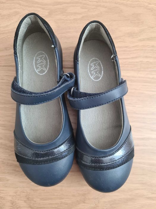 Детски кожени официални обувки за момиче КК, номер 28