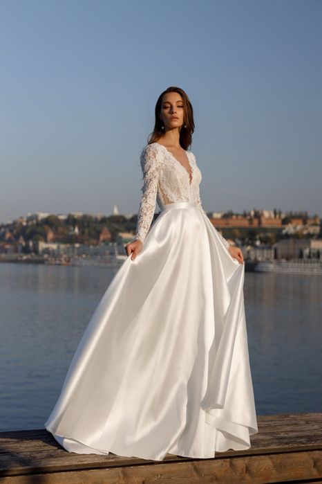 Свадебное платье дорогое