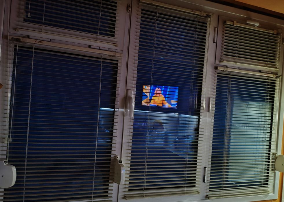 Алуминиева дограма със син стъклопакет 196/136