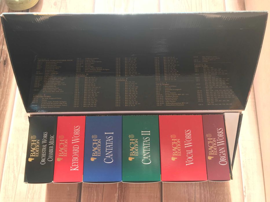 музикални дискове на Бах и Моцарт/ цялостно творчество /