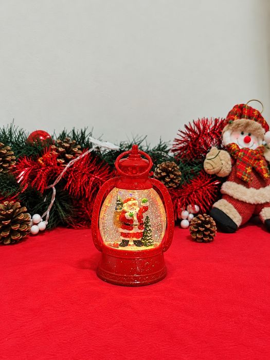 Felinar cu Moș Crăciun