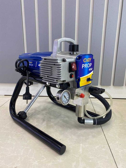 краскопульт безвоздушный окрасочный аппарат краскораспылитель Oxy 450