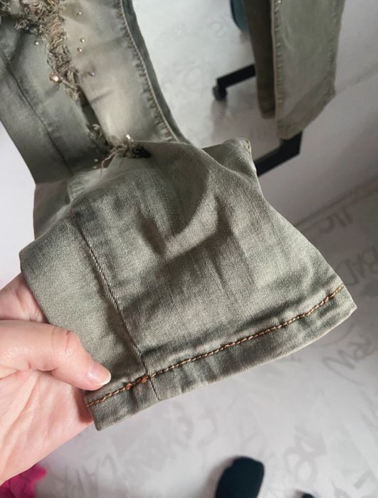 Jeans CATO cu detalii aurii