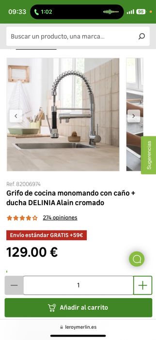 Baterie bucatarie delinia