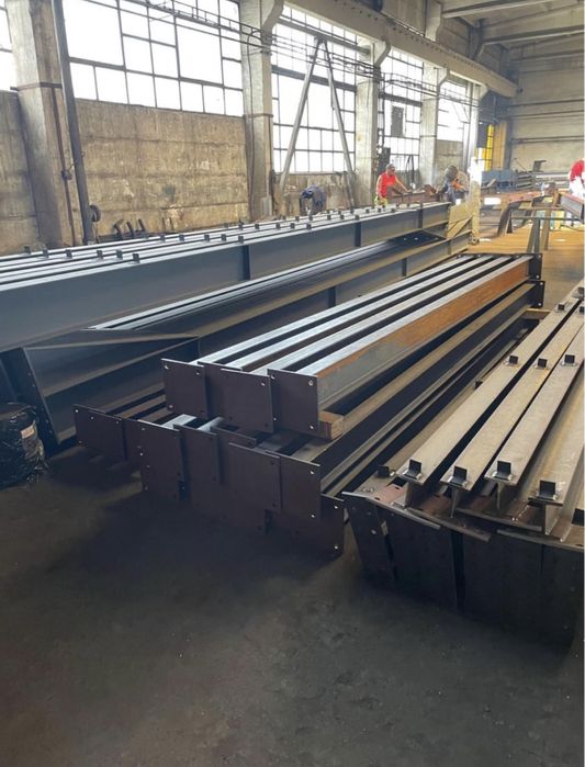 Vand ferme pentru acoperis si stalpi metalice