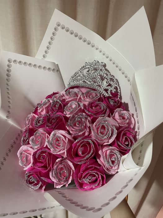 Buchet trandafiri sapun