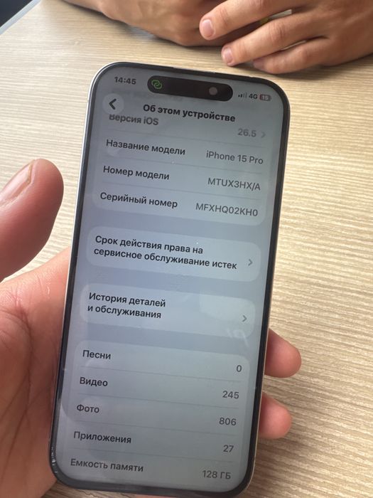 iphone 15 pro 128гб