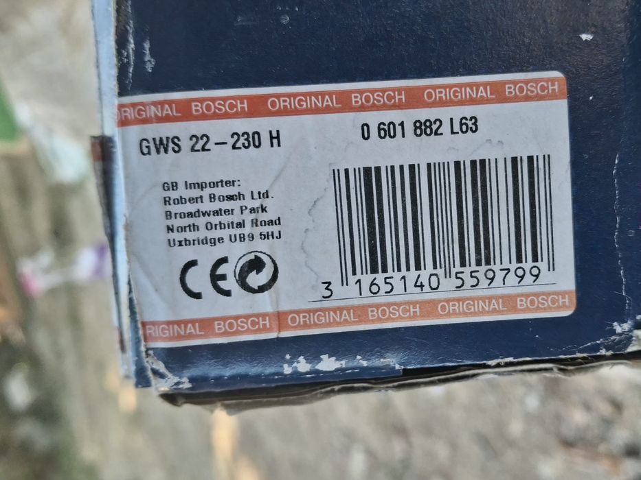 Ъглошлайф на Bosch 2100w