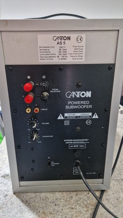 Vând Subwoofer Canton