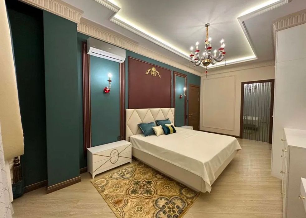 ул:Чехова 4 комнт ор: Ойбек в Сдаётся новая квартира в новостройке