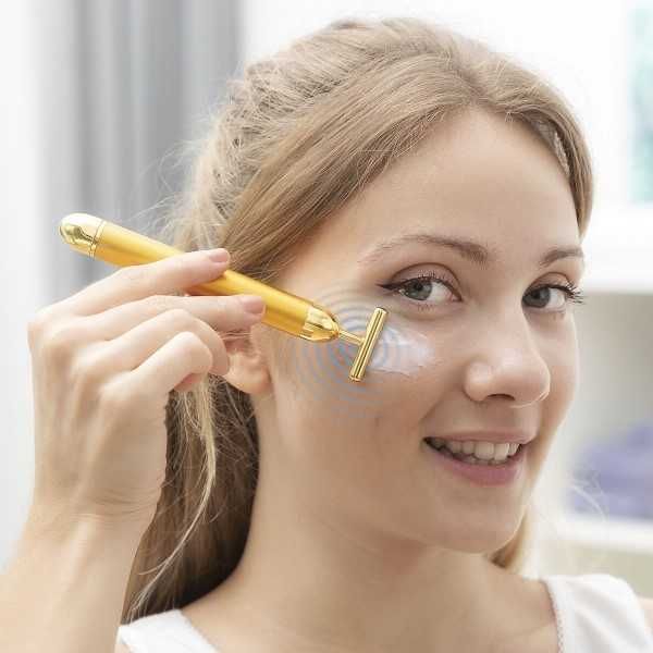 Dispozitiv pentru masaj si rejuvenare faciala cu vibratii 6000 rpm