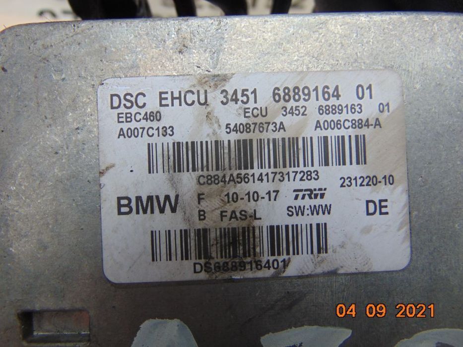 Modul ABS BMW G30 G31 ECU calculator abs COD 6889164 bmw g30 G01 G02 X4