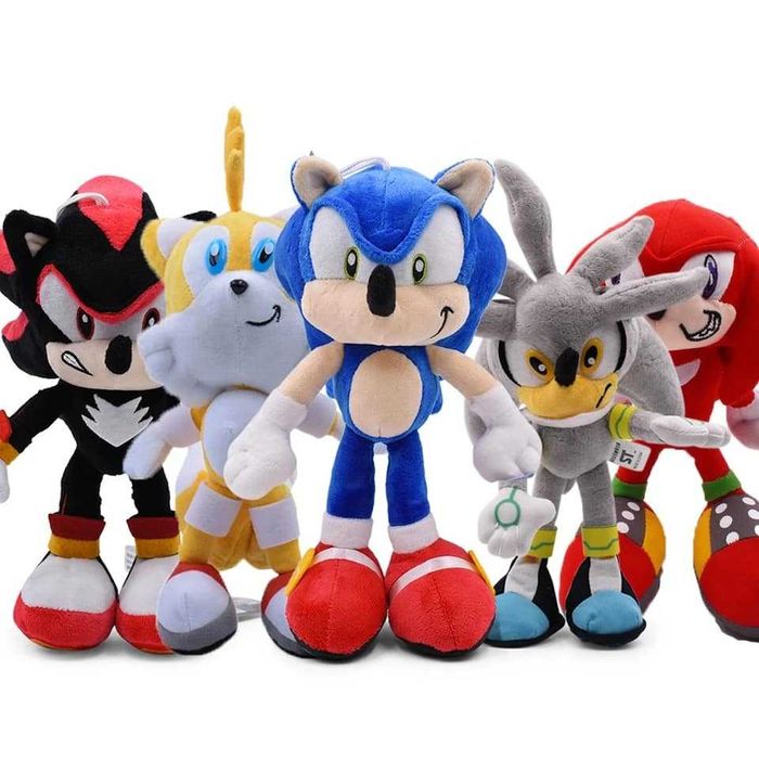 Голяма плюшена играчка Соник Sonic плюшена играчка