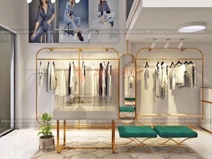 Оборудования для магазин одежды в стиле LALELI