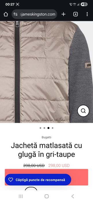 Hanorac Bugatti Marimea S Noua