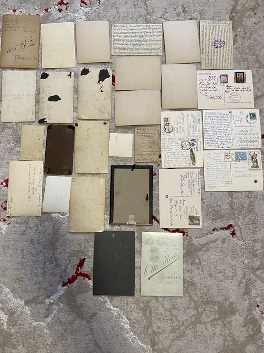Lot 23 poze fotografii vechi 5 carti postale vechi WWII, din 1900-1960