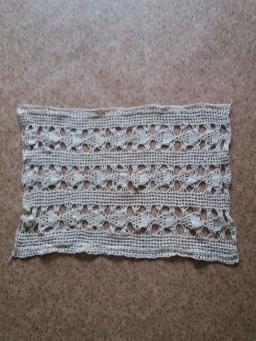 Плетива на една кука и бродерии