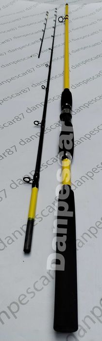 SET 4 Lansete Feeder ROBINHAN BOLENTINO PLUS 2,40m 100-200gr 2 Varfuri