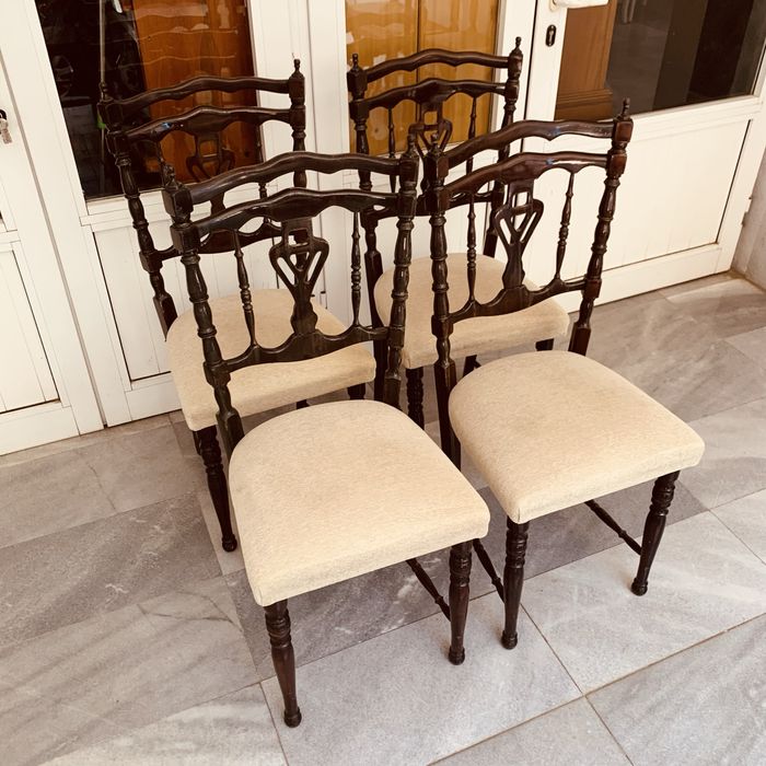 Винтидж модерни антикварни столове от 50-те