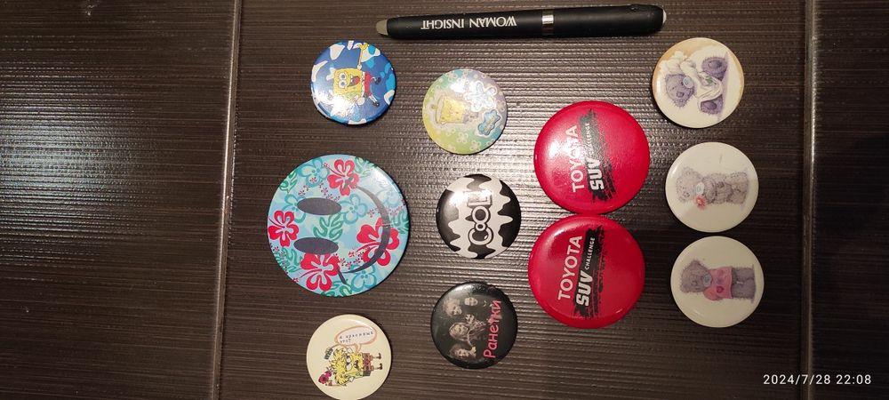 Значки детские 11 шт