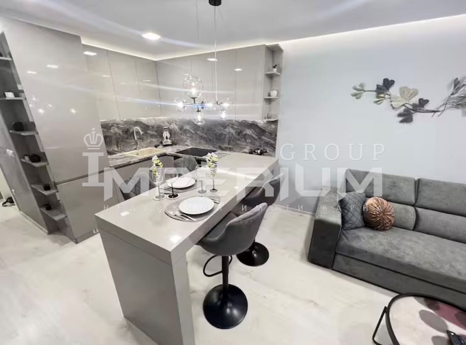 Дава се под наем Двустаен апартамент в Варна, Лятно кино Тракия - 55 кв.м за 698.19 € - Снимка #2