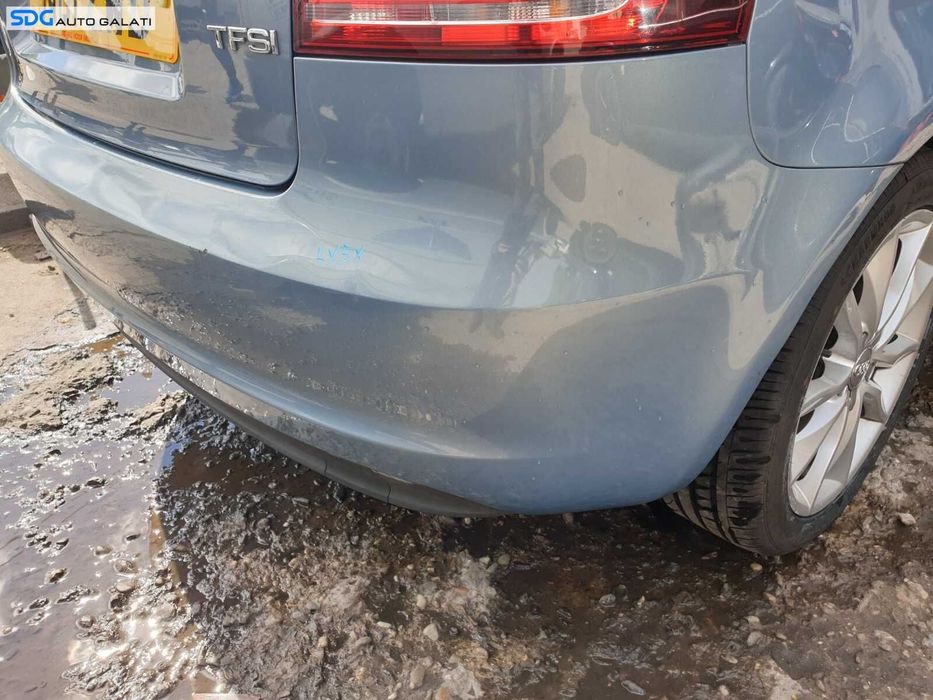 Bara Spoiler Spate Complet S-Line Sline Audi A3 8P Coupe 2 Usi Facelift 2004 - 2013 Culoare LX5X