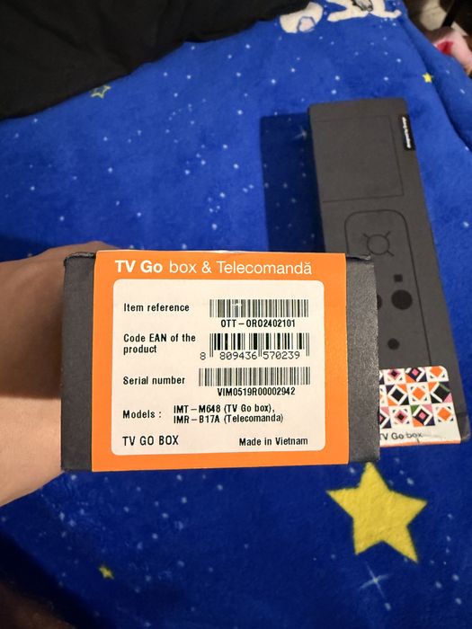 Tv go box Orange sigilate