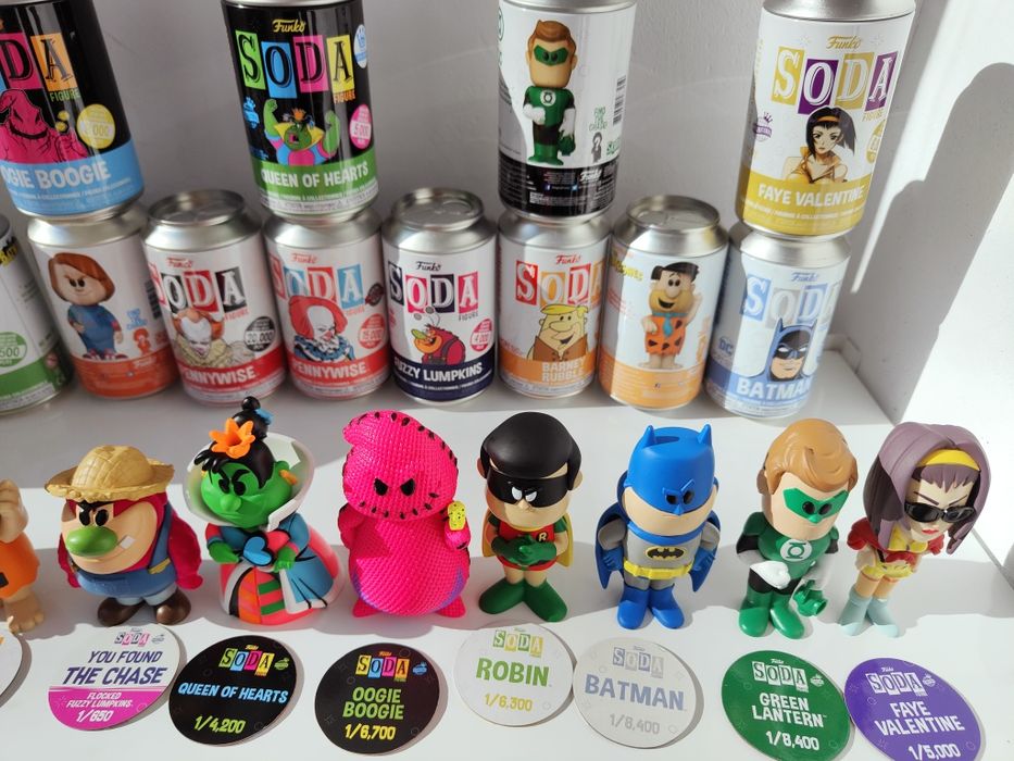 Funko Pop vynl soda