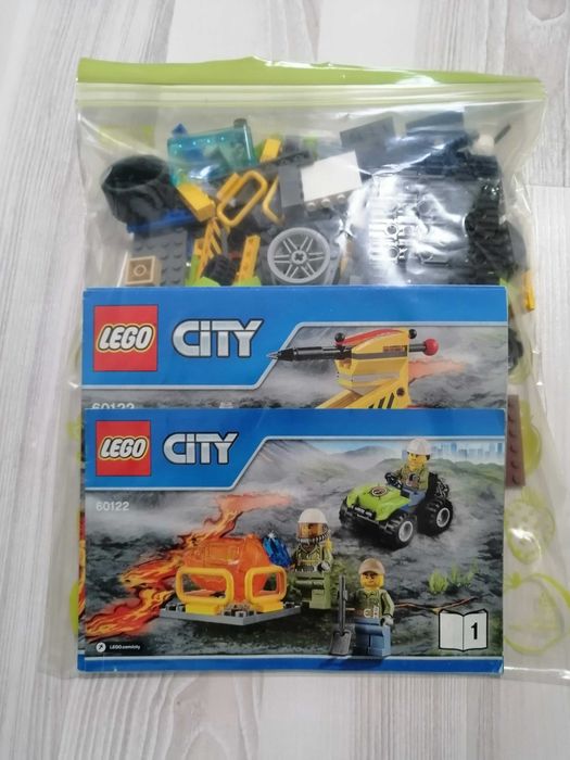 LEGO City, Volcano Crawler, 60122