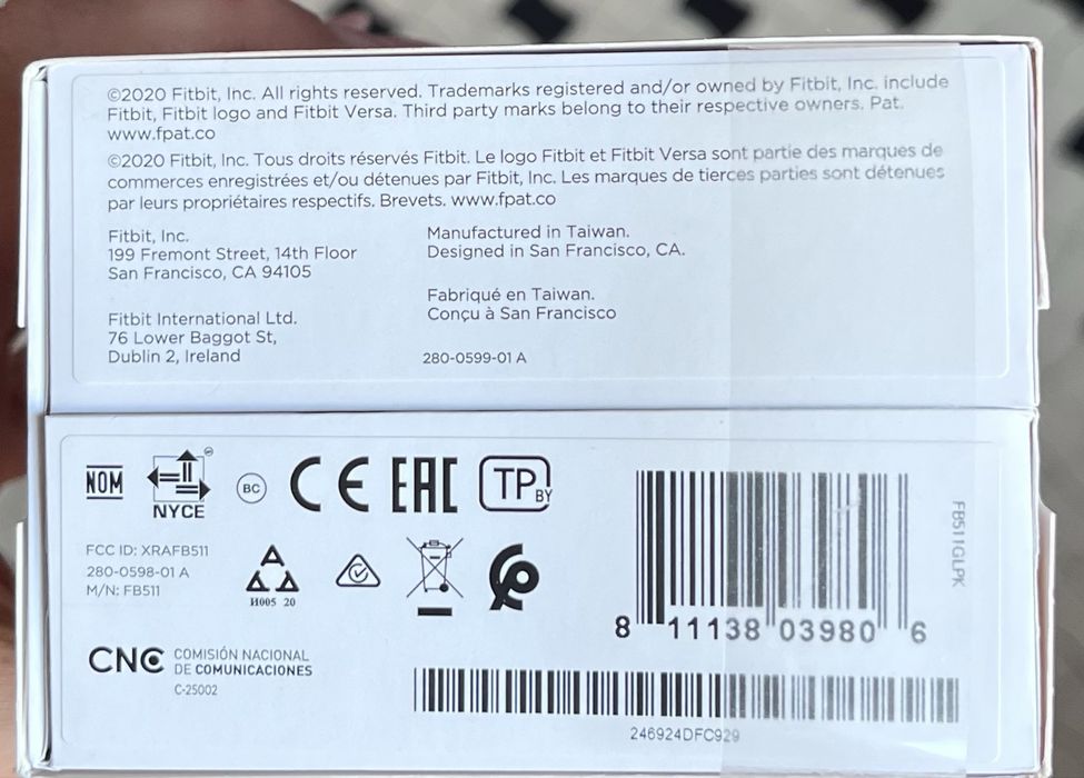 Smartwatch Fitbit Versa 3