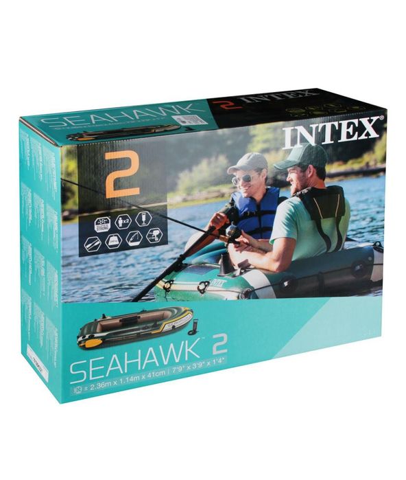 Лодка Intex 2хместная