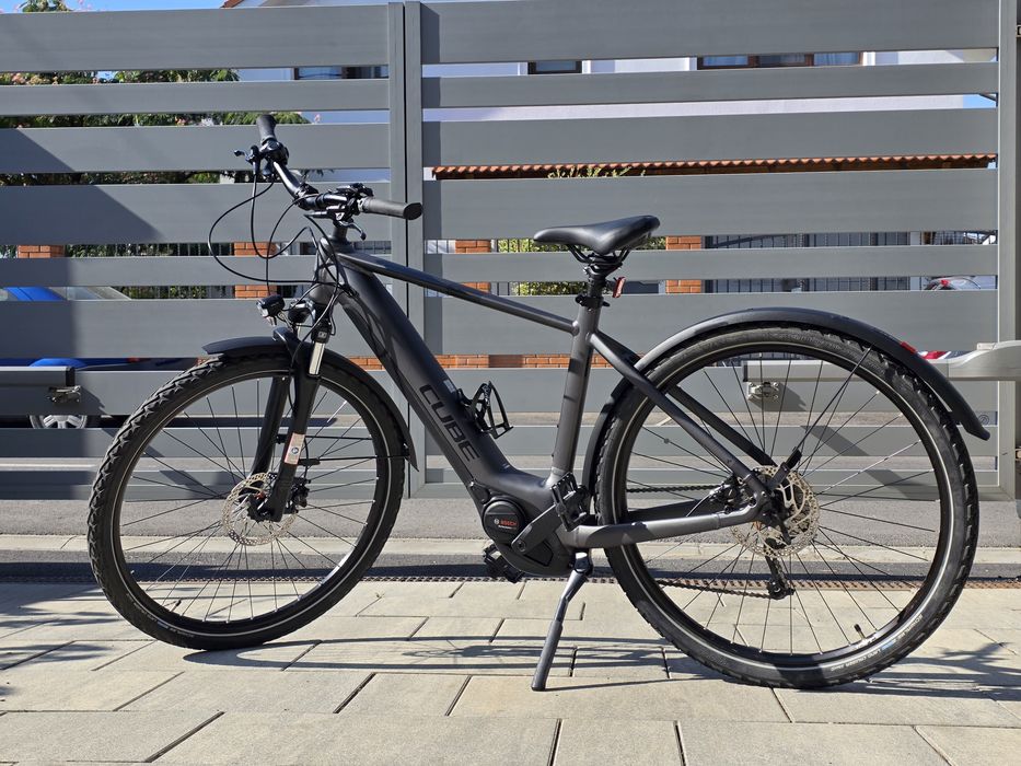 Bicicletă Electrică Cube Reaction Hybrid Performance Allroad Trapeze Motor Bosch, Size M