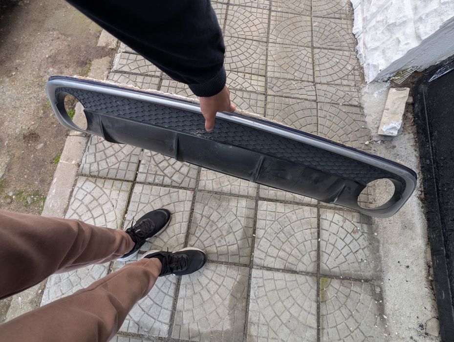 Оригинална добавка За задна броня Ауди А5 А4 RS5 RS4