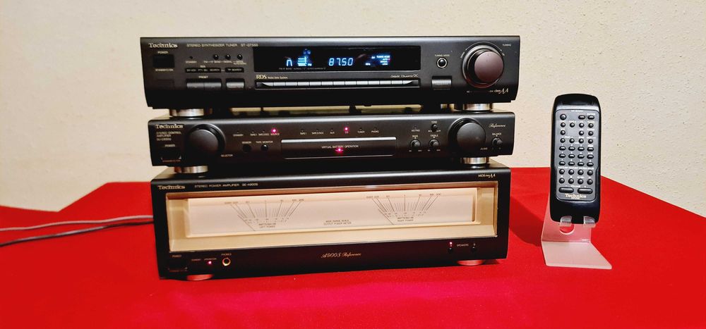 Technics SE A 900 S+ Preamp SU C 800 U Tuner ST GT 550